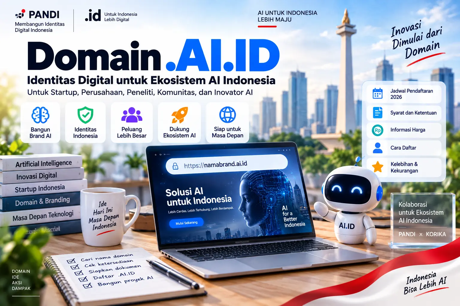 Domain .AI.ID 2026: Syarat, Harga, Cara Daftar & Jadwal